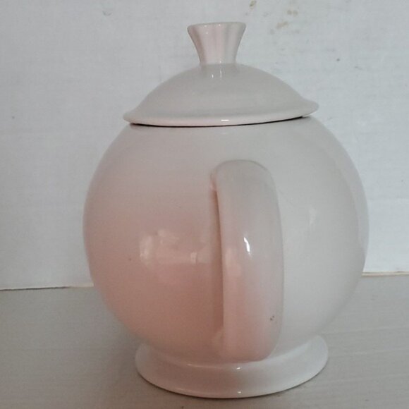 Fiestaware Fiesta 44 Oz CERAMIC Covered Teapot Container Pitcher Carafe White - Picture 3 of 16